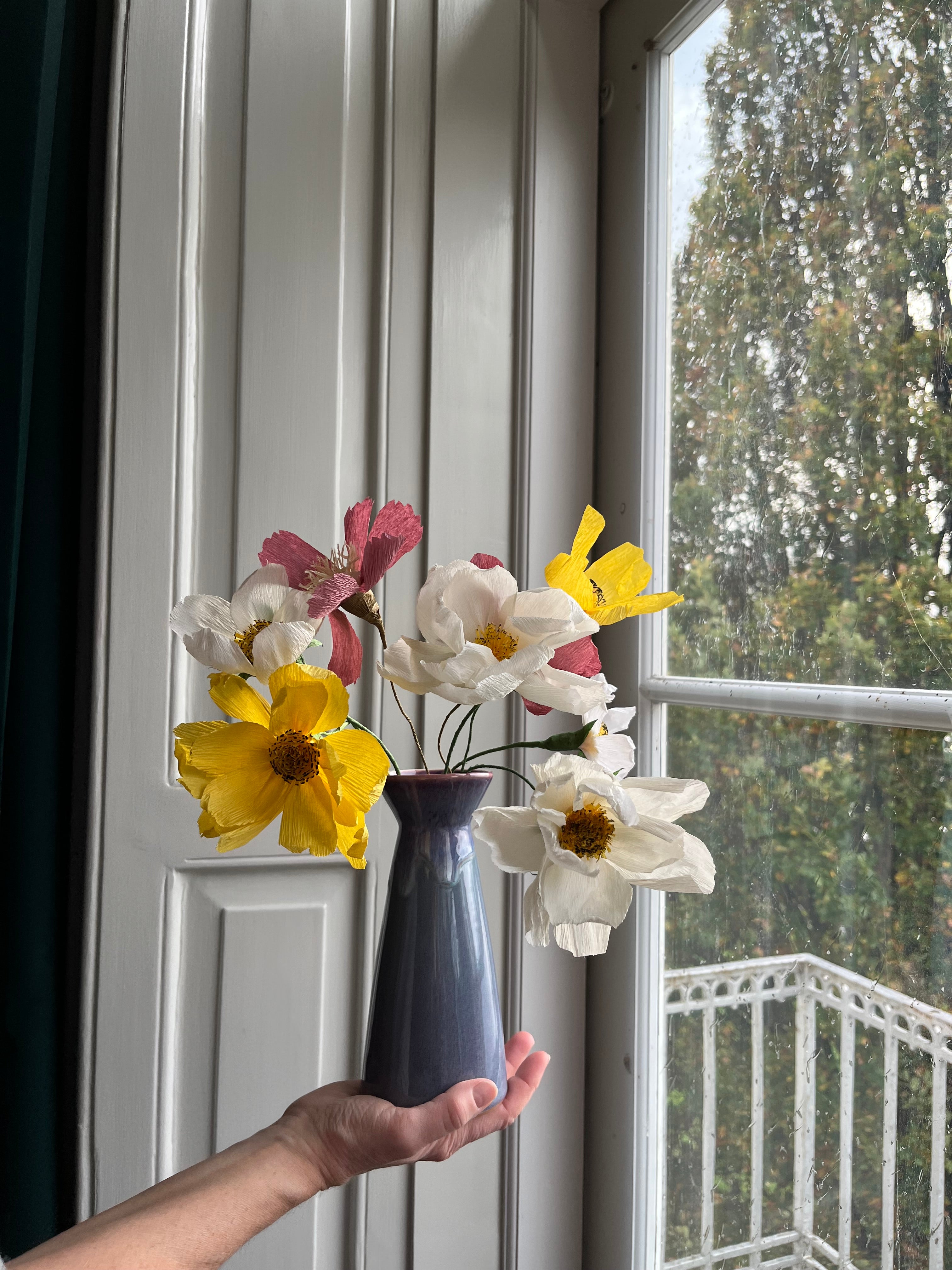 Paper Flower Evighedsbuket i Skandinavisk Interiør - Tidløs Elegance