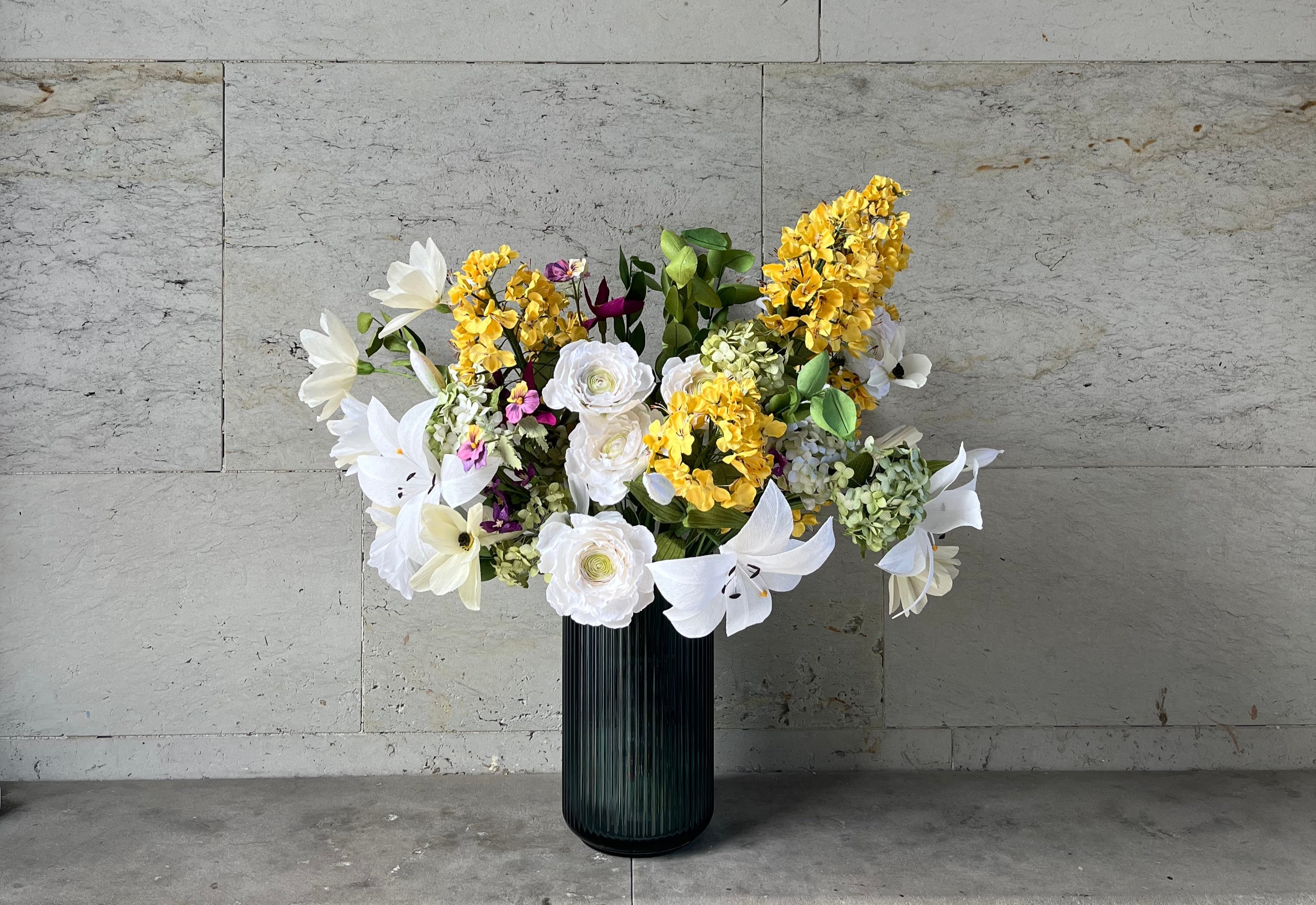 Stor evighedsbuket fra paper flower