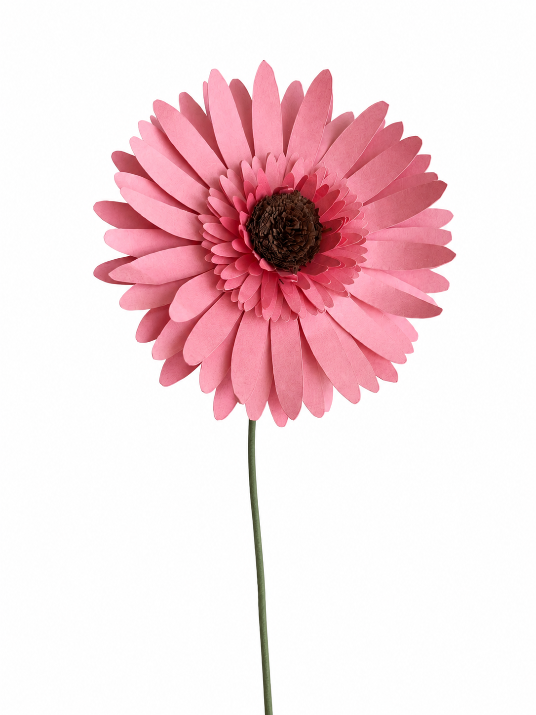 Gerbera – Rosa Papirblomst (Håndlavet & FSC®-certificeret)