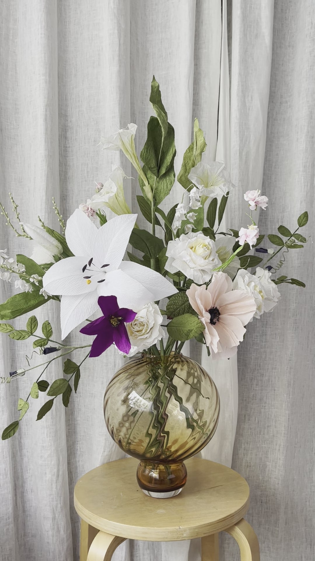 Evighedsbuket fra Paper Flower