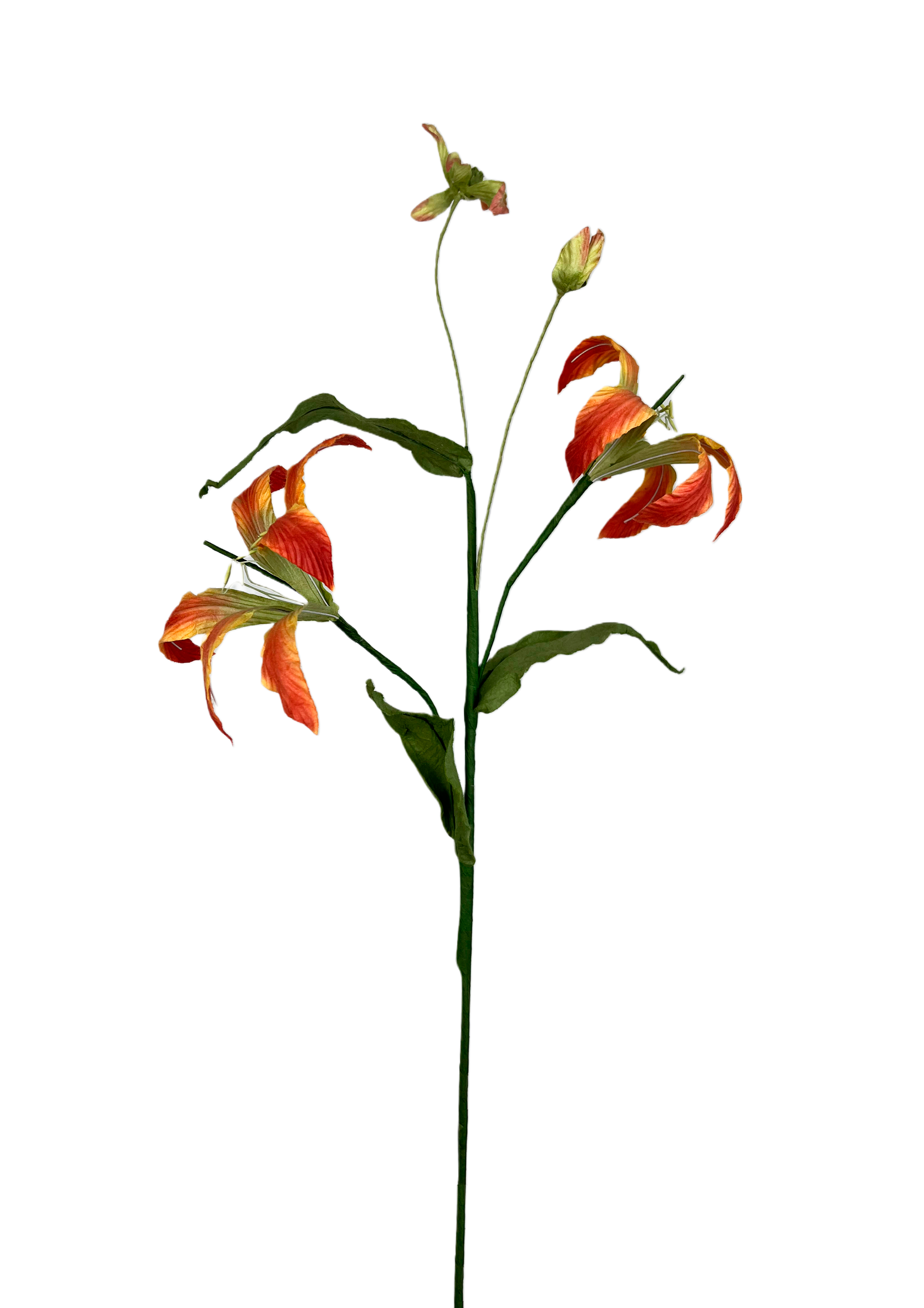 Klatrelilje - Håndlavet papirblomst i naturinspireret design.