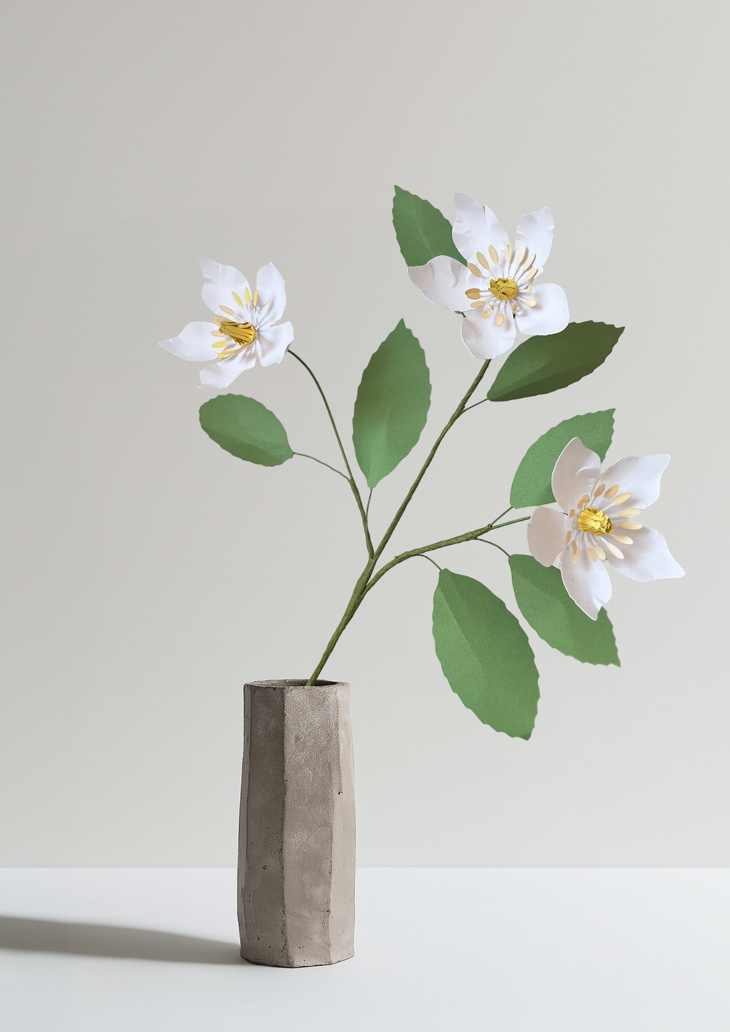 Nordic Apple Blossom -  White Edition | Evighedsblomst